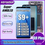 Super AMOLED 62 SAMSUNG S9 Plus S9+ G965 G965F G965U Lcd With Frame Display Touch Screen Digitizer Assembly Replacement (New)