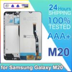 LCD Samsung Galaxy M20 High Quality LCD Display with Frame Touch Screen Digitizer Assembly Replacement Samsung M20 (New)