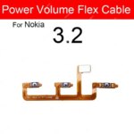 Power Buttons Flex Cable Nokia 1 2 21 3 31 32 42 5 51 X2 X3 X5 XL Plus Volume Flex Cable Side Keys Replacement Parts (New)