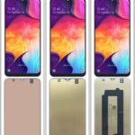 AMOLED Samsung Galaxy A50 A505F A505G A505W Display Touch Screen Digitizer Replacement Assembly with Frame Samsung A50 (New)