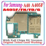 1 Mainboard Samsung Galaxy A40 A405F A405FN/FD 64GB Motherboard