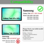 Premium Tempered Glass Samsung Galaxy Tab A11+ (11-inch) 2025 SM-X230 X235 X236B HD Clear Scratch-Resistant Protective Film (New)