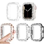 For Apple Watch Case Ultra Series 10/9/8/7/6/5/4/SE Artificial Diamond Protector Cover For iWatch 40/41/42/44mm/45mm/49mm 46mm (New)