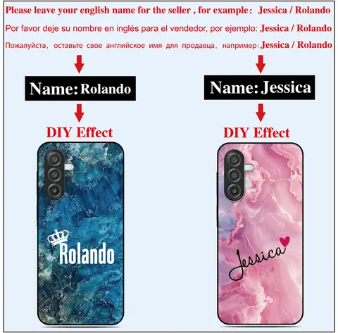 Se497ffbc579641c48ff0b84fbbb7ef9a0_480x480q75 Personalize Name Phone Case Sharp Aquos R11 R10 R9 R2 Compact V6 Wish 6 5 4 Sense 10 9 8 3 Lite Customized Photo Back Cover (New) - Image 1
