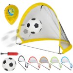 Children Soccer Outdoor Sports Toys Portable Folding Football Goal Outside Sports Parent-Child Interactive Activities Games Toys (New)