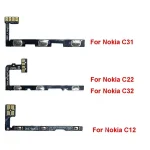 Volume Power Side Button Flex Cable Nokia C12 C22 C32 C31 C21 Plus On Off Power Volume Key Flex Ribbon Replacement Parts Bangladesh (New)