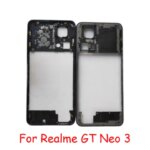 For Realme GT Neo 3 Middle Frame Housing Bezel With Side Button Repair Parts (New)