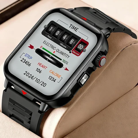 Se572cb0d86ca4d85bbae459d8f99c8ffZ_480x480 Electronic Smart Watch BT Call Heart Rate Monitor Smartwatch Fitness Tracker Waterproof Sport Watches for Man Woman Android 2026 (New) - Image 1