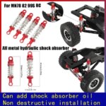 60mm Oil Filled Type Metal Shock Absorber MN MN78 MN82 MN168 MN99sV2 RC Car Adjustable Upgrade refit Parts accessory (New)