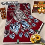 New Arrivals Grand Super Fabric African Wax Ankara Fabric 6 Yards 100% Cotton Fabric for Wedding Dresses (New)