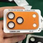 BackShell Style Metal Armor Camera Lens Protector Glass IPhone 17 Pro Max 17 Air Lens Protective Film IPhone 17 Pro Lens Bangladesh (New)