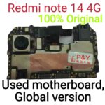 For Redmi Note 14 4G Replacement Motherboard, Fully Pre-tested, All Functions Fully Working, No Locked