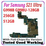 512GB 256GB Logic Board Samsung Galaxy S21 Ultra G998B 5G G998U