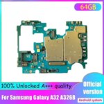 Samsung Galaxy A32 Mainboard 5G A326B Logic Board With Full Chips Good Working Plate Unlocked Motherboard (New)