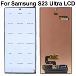 SUPER AMOLED Samsung S23 Ultra 5G S918B S918U LCD Display Touch Screen Digitizer Assembly S23Ultra S918 LCD With Dot Bangladesh (New)
