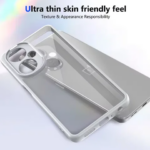 Oneplus Nord CE 3 Lite Case 1= Nord CE 3lite Phone Case Cover Cushion Shockproof Silicon Bumper Clear Matte Back Cover Hard (New)