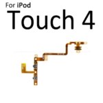 Power Switch On Off Button Ribbon iPod Touch 2 3 4 5 Nano 6 7 Volume Button Key Flex Cable (New)