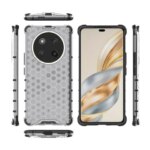 Shockproof Transparent Case Honor Magic 7 Lite Honeycomb Armor Case Honor Magic 7 Lite Cover Honor Magic 7 Lite Case (New)