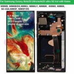OLED quality Display Samsung Galaxy Note 20 Ultra 5G lcd N986B N985 N985F Display Note20 Ultra N986F LCD Touch Screen Panel (New)