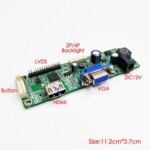 LP097X02 LTN097XL01 97 1024X768 LCD Display LED panel screen 1024*768 DIY+ AV HDMI VGA controller board kit ipad 1 Ipad 2 (New)