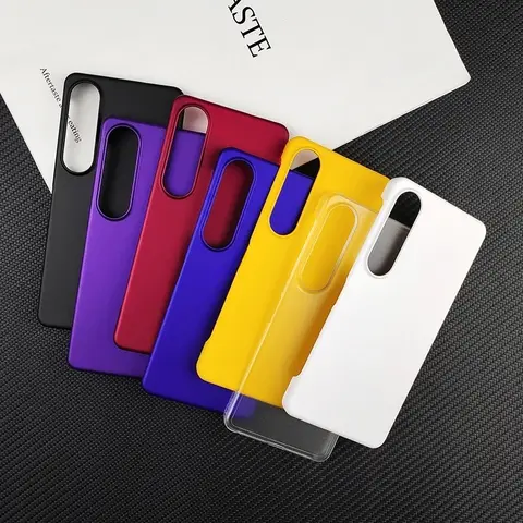 Se6e94b464f4c4afdb984dafc0c7bde0eF_480x480q75 Fashion Frosted Slim Half-pack Case Sony Xperia 10 5 1 VII VI V IV Anti-fingerprint Enhance PC Drop-proof Back Protect Cover (New) - Image 1