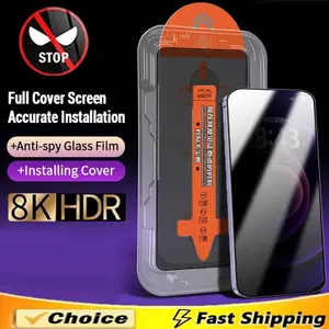 Se78d1660b5f04743bb955cf84dcc7aeaU_300x300q75 Dust Free Install Privacy Screen Protector Realme GT 6 7T 2 Pro GT Master Neo2 3T Anti Peep Spy Phone Tempered Glass Film Bangladesh (New) - Image 1