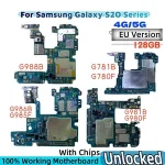 EU Version Unlocked S20 FE G780 G781 Motherboard Samsung Galaxy S20 Ultra G980F G981B G988B S20 Plus G986B G985F Logic Board Bangladesh (New)