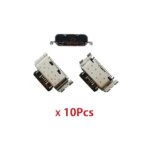 10-100Pcs Charging Port Dock Plug Redmi Note 11T 11E 11 12 12T Pro 13 14 4G 5G TYPE-C Charger Connector Socket Repair (New)