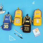 Waterproof Pencil Case Basketball Pencil Bag Multifunctional Pencil Box For Student Boy School Stationery (New)