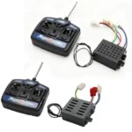 1Set 27MHZ 4CH Remote Controller Kit with 6V 12V Receiver Board for RC Kids Driving Childrens Electric Cars Steering Control (New)