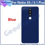 Cover Nokia 51 Plus  X5 TA-1120 TA-1105 TA-1102 Back Battery Cover Door Housing Case Rear Cover Replacement (New)