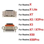Realme X XT XLite X2 X3 X7 X50 Pro 5G USB Charger Dock USB Charging Jack Connector Port Replacement Bangladesh (New)