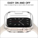 Cover Apple Watch Case 46mm 40mm 45mm 41mm PC Protector Bumper Protective Shell iWatch Series 11 10 9 8 7 SE 3 6 Ultra 3 (New)
