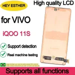 LCD Display Touch Screen Replacement Vivo LTPO4 AMOLED 144Hz 6.78 vivo iQOO 11S V2304A Bangladesh (New)