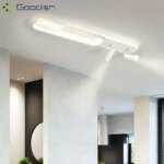 Modern Minima list surveillance camera With Spotlight LED Home Ceiling Light Creative Lamps for Restaurant Decoration Chandelier (New)