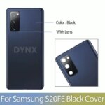 New Samsung Galaxy S20FE Back Battery Cover Rear Door Housing Cover Replacement With Camera Lens S20 FE (New)