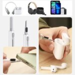 Mobile Phone Charging Port Dust Plug Cleaning Kit for iPhone iPad IOS Samsung Xiaomi Type C Speaker Dust Mesh Cleaner (New)