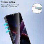 Screen Protector Poco X7 Pro Tempered Glass 9H Transparent Clear Anti Scratch (New)