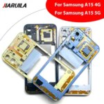 Samsung A15 4G A155 A15 5G A156 Middle Frame Housing Frame Panel Rear Housing Case Panel Replacement Part Bangladesh (New)