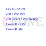 10PCS ZTE A54 A34 A75 4G A35E V60 Vita Smart Design Axon 60 Lite USB Charging Port Dock Plug Socket Connector Repair Parts (New)