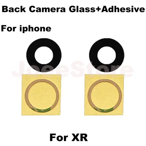 Se9a114be818846a4ab159a733d9ad061A_480x480q75 2set Back Rear Camera Glass Lens For iphone 14 13 12 11 Pro Max X XS XR 6 6S 7 8 Plus Big Camera Glass with 3M Sticker Adhesive (New) - Image 1