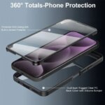 Front Back Protect ShockProof Case OPPO Reno 13 Pro 5G 13F 15F 15 A6X A6 A3 A3X 14 14F A5 A5X Realme C75 C85 360 Full Cover (New)