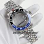 NH35 Watch Case 40mm Stainless steel Sapphire Waterproof GMT SUB NH34 NH35 NH36 movement 285mm Dial Jubilee Oyster Bracelet (New)