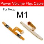 Volume & On Power Flex Cable For Meizu Meilan M1 M2 M3 M3s M5 M5s M5c M6 M6S Max Note Switch Button Key Side Flex Ribbon Repair (New)