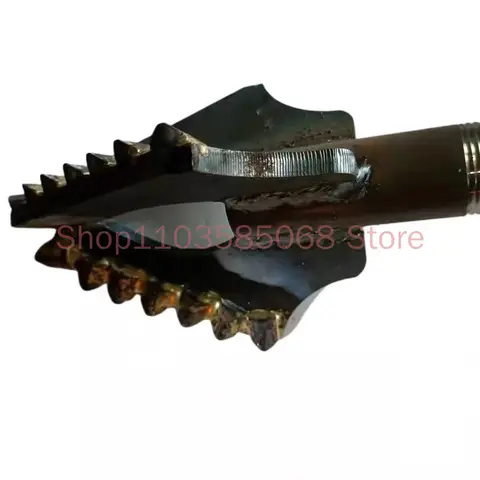 Sea72bb727c254a34b73d459342529791c_480x480q75 1PC Water Well Drilling Super Hard Alloy Drill Bit/Electric Drilling Rig/3 Wing Rock Drill Bit One Inch Drill Pipe (New) - Image 1