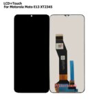 Original 6.5" For Motorola Moto E13 LCD Display Touch Screen Digitizer Glass Assembly Repair Replacement Parts (New)