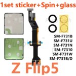 Z Flip5 F731 Mainboard Connector LCD + Back Cover Sticker Charging Flex Cable for SamSung USB Main Display Spin Axis Cable (New)