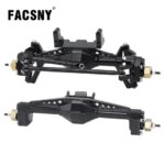 Aluminum Front And Rear Portal Axle Set Complete With Servo Mount For 1/18 Axial Capra UTB18 Metal Upgrade Parts (New)
