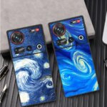 Cases ZTE nubia Z70S Ultra Starry Night Moon Leather Phone Case Nubia Z60 Z70 Ultra Soft Silicone Cover Nubia Z60S Z50S Pro (New)