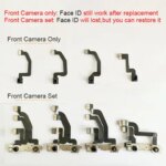 iPhone X XR XS Max OEM Front Small Camera With Proximity Sensor Pulled Parts Flex Cable Replacement (New)